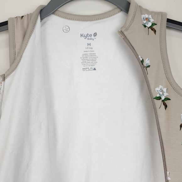 Kyte BABY Sleep Bag in Small Khaki Magnolia 1.0 TOG, Size Medium, New with Tags - Picture 4 of 12
